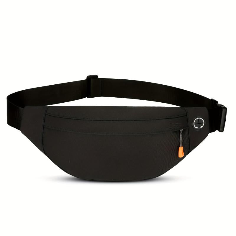 Men's Waterproof Crossbody Bag With Earphone Hole