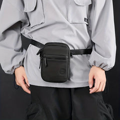 Men's Diagonal Shoulder Bag Small Mini Phone Bag for Outdoor Sports