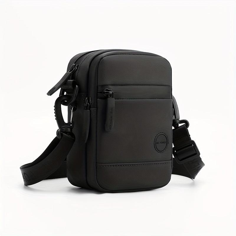 Men's Diagonal Shoulder Bag Small Mini Phone Bag for Outdoor Sports