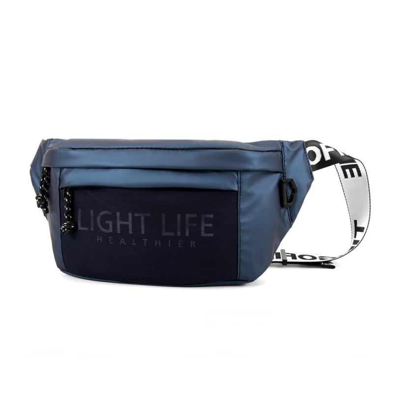 Men's Waist Bag Large Capacity Chest Bag for Biking