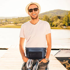 Men's Waist Bag Large Capacity Chest Bag for Biking