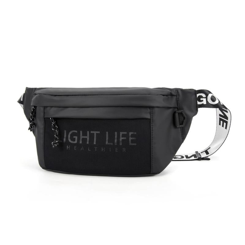 Men's Waist Bag Large Capacity Chest Bag for Biking