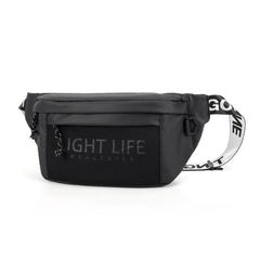 Men's Waist Bag Large Capacity Chest Bag for Biking