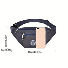 Casual Waist Bag Single Shoulder Anti-splash Water Chest Bag