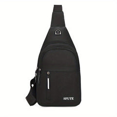 Men's Crossbody Bag Large Capacity Messenger Bag For Outdoor Sports