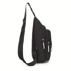 Men's Crossbody Bag Large Capacity Messenger Bag For Outdoor Sports