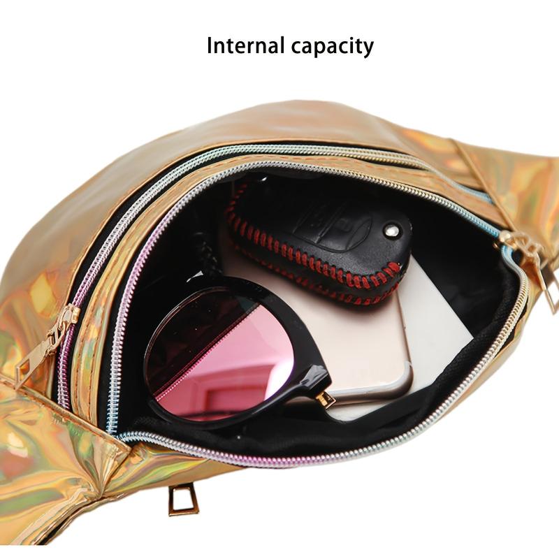 Men's Multifunctional Waist Bag Fanny Pack Cashier Pouch Casual Chest Bag