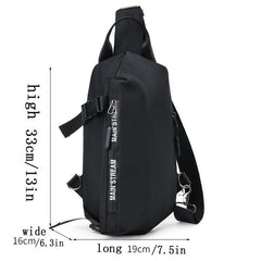 Men's Chest Bag Crossbody Bag Backpack Sports Boys Bag