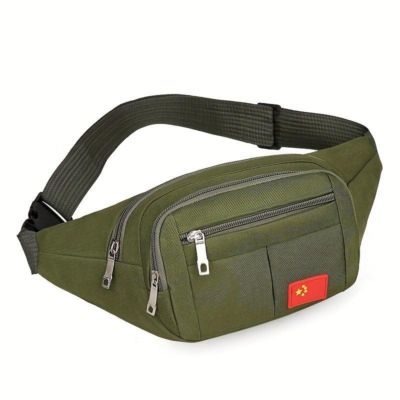 Canvas Crossbody Chest Bag for Outdoor Sports
