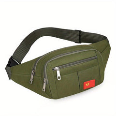 Canvas Crossbody Chest Bag for Outdoor Sports