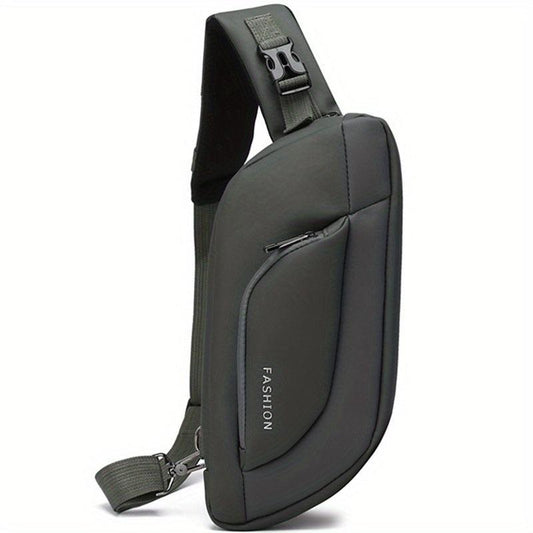 Men's Nylon Crossbody Bag Casual Outdoor Shoulder Bag Travel Sling Bag
