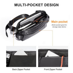 Waterproof Waist Bag Fanny Pack For Men Or Women Mobile Phone Pouch Chest Bag