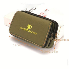 Men's Outdoor Canvas Waist Bag Fanny Pack Belt Clip Bag