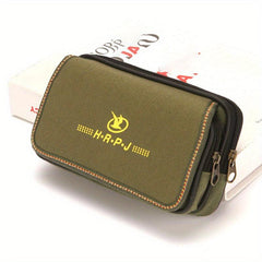 Men's Outdoor Canvas Waist Bag Fanny Pack Belt Clip Bag