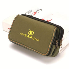 Men's Outdoor Canvas Waist Bag Fanny Pack Belt Clip Bag