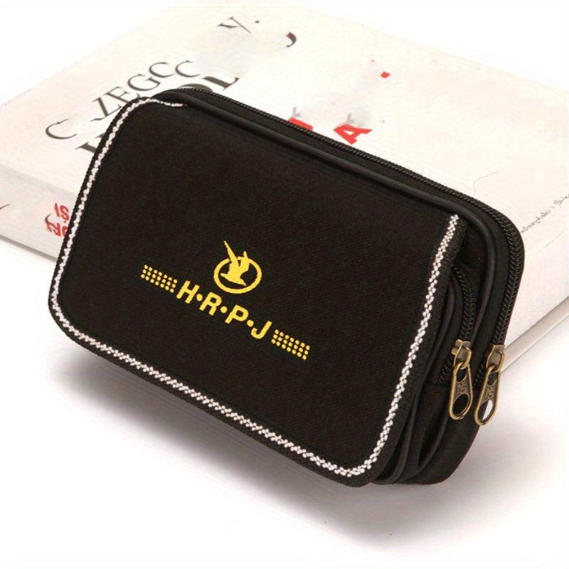 Men's Outdoor Canvas Waist Bag Fanny Pack Belt Clip Bag