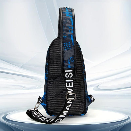 Men's Sports Canvas Messenger Bag Casual All Match