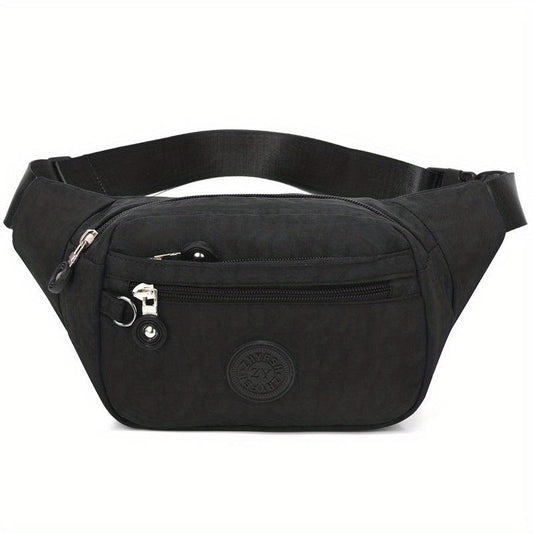 Casual Fanny Bag Cash Register Bag Large Capacity Sports Chest Bag