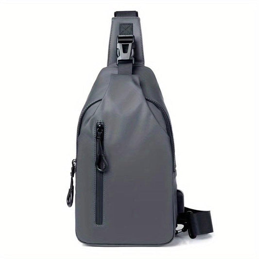 Men's Chest Bag Shoulder Bag Business Trip Travel Messenger Bag