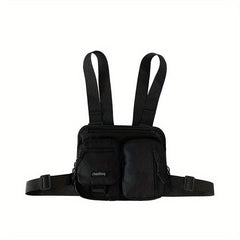 Men's Outdoor Waistcoat Chest Bag Sports Fitness Mobile Phone Bag