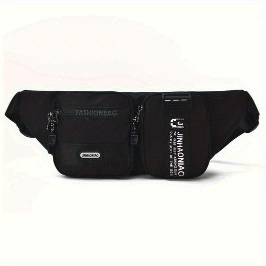 Men's Crossbody Bag Oxford Cloth Messenger Bag for Outdoor Sports Hiking Running