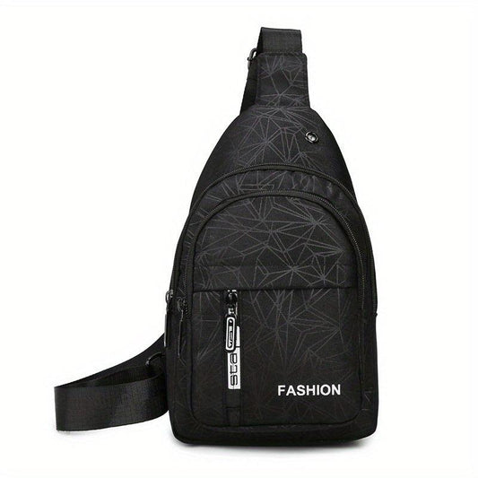 Men's Crossbody Chest Bag Large capacity Multifunctional Backpack