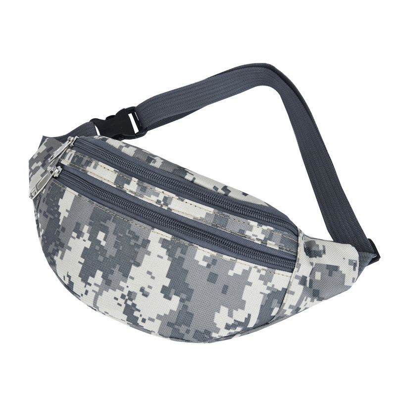 Camouflage Waist Bag Abrasion Resistant Chest Bags Outdoor Sports Fanny Bag