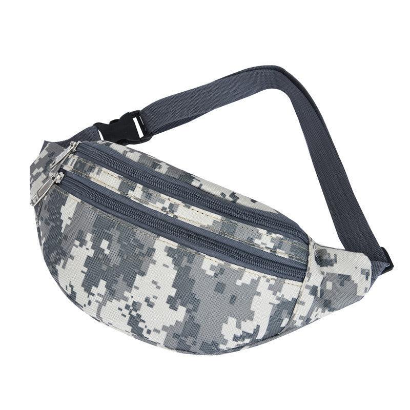Camouflage Waist Bag Abrasion Resistant Chest Bags Outdoor Sports Fanny Bag