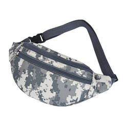 Camouflage Waist Bag Abrasion Resistant Chest Bags Outdoor Sports Fanny Bag