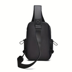 Men's Casual Waterproof Crossbody Bag Sports Chest Bag