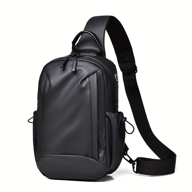 Men's Casual Waterproof Crossbody Bag Sports Chest Bag