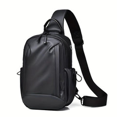 Men's Casual Waterproof Crossbody Bag Sports Chest Bag