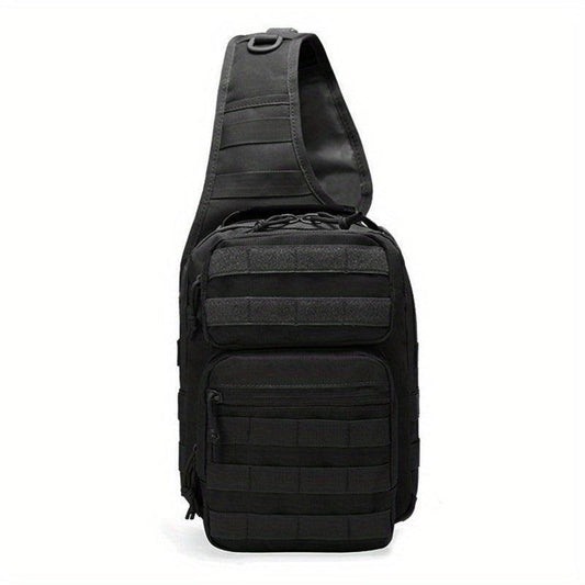 Large Capacity Tactical Men's Chest Bag Outdoor Waterproof Hiking Waist Bag