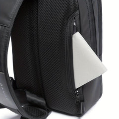 Men's Waterproof Chest Bag for 24 64cm iPad with USB, Large Capacity