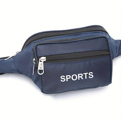 Waterproof Oxford Cloth Waist Bag for Sports and Outdoor Activities