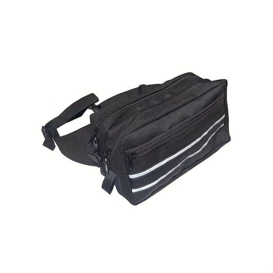 Reflective Strip Waist Bag for Men Women