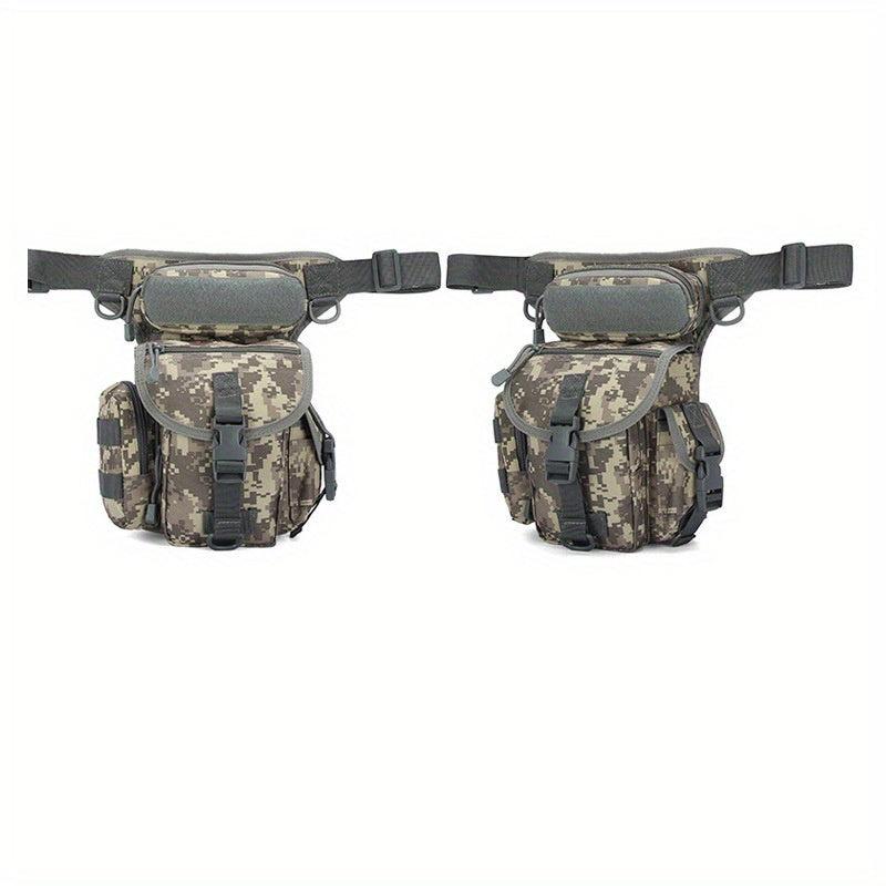 Camouflage Waist Leg Bag Waterproof Outdoor Tactical Leg Bag