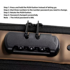 Men's Anti-Theft Shoulder Bag USB Charging Waterproof Backpack