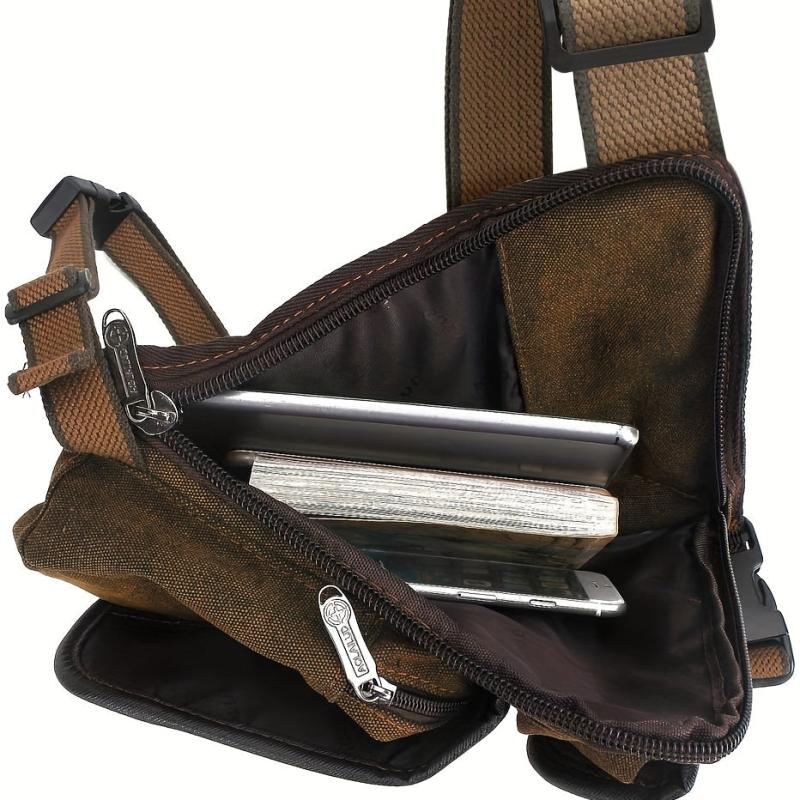 Canvas Drop Leg Bag Men Women Motorcycle Thigh Waist Fanny Pack Tactical
