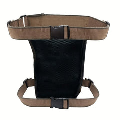 Canvas Drop Leg Bag Men Women Motorcycle Thigh Waist Fanny Pack Tactical