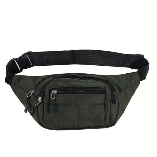 Large Capacity Sports Waist Bag Casual Bag Shoulder Chest Bag