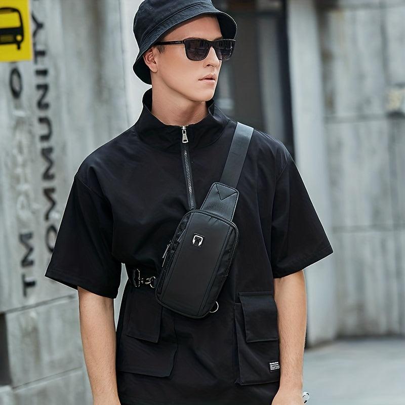 Men's Mini Chest Bag Summer Messenger Bag Casual Crossbody Bag