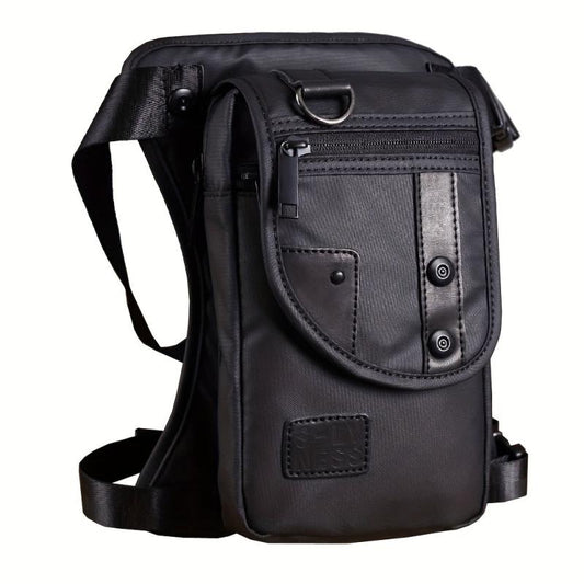 Waterproof Nylon Leg Bag For Men Motorcycle Riding Fanny Pack