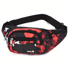 Multifunctional Running Waist Bag Large Capacity Crossbody Chest Bag