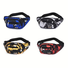 Multifunctional Running Waist Bag Large Capacity Crossbody Chest Bag