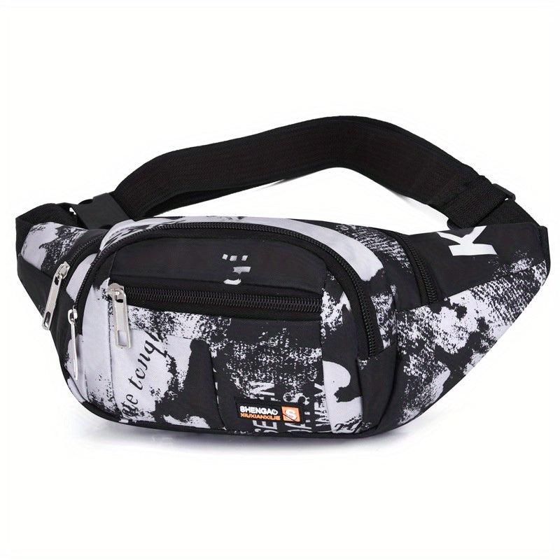 Multifunctional Running Waist Bag Large Capacity Crossbody Chest Bag
