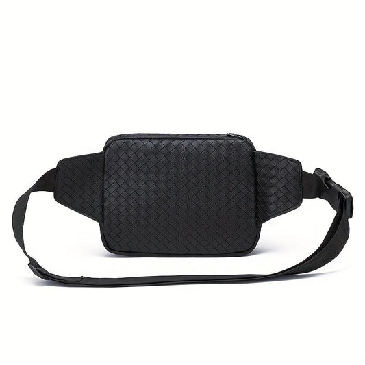 Men's Argyle Retro Chest Bag Waterproof Crossbody Bag