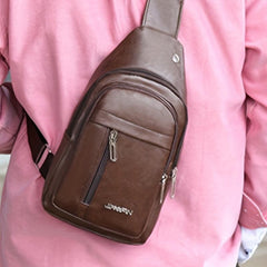 Men's Crossbody Bag Multifunction Shoulder Bag for Outdoor Sports
