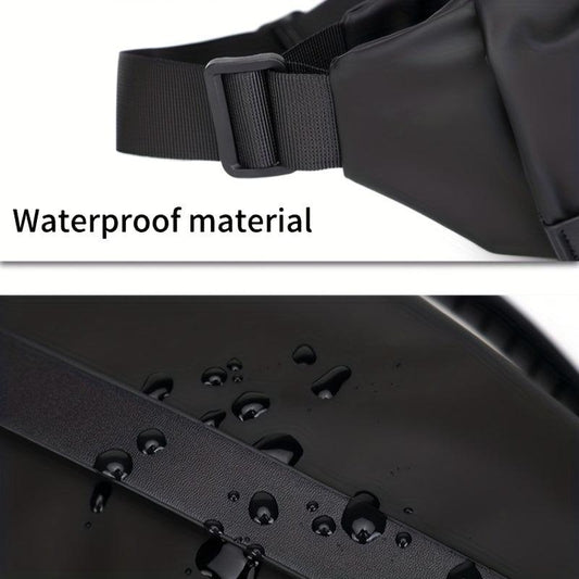 Men's Large Capacity Waterproof Chest Bag