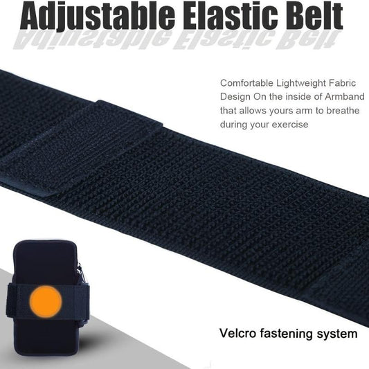 Waterproof Cell Phone Armband for Gym Sports Running 2Pack
